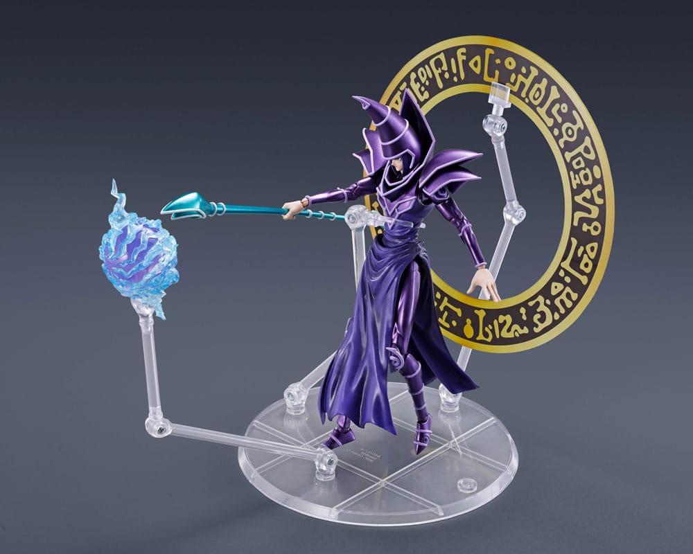 Yu-Gi-Oh! S.H. MonsterArts Action Figure Dark Magician 19 cm - MangaShop.ro