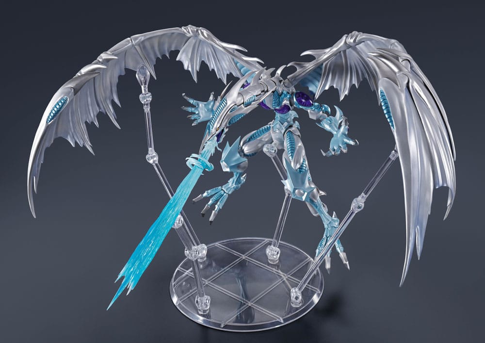 Yu-Gi-Oh! 5D's S.H. Monster Arts Action Figure Stardust Dragon 53 cm - MangaShop.ro