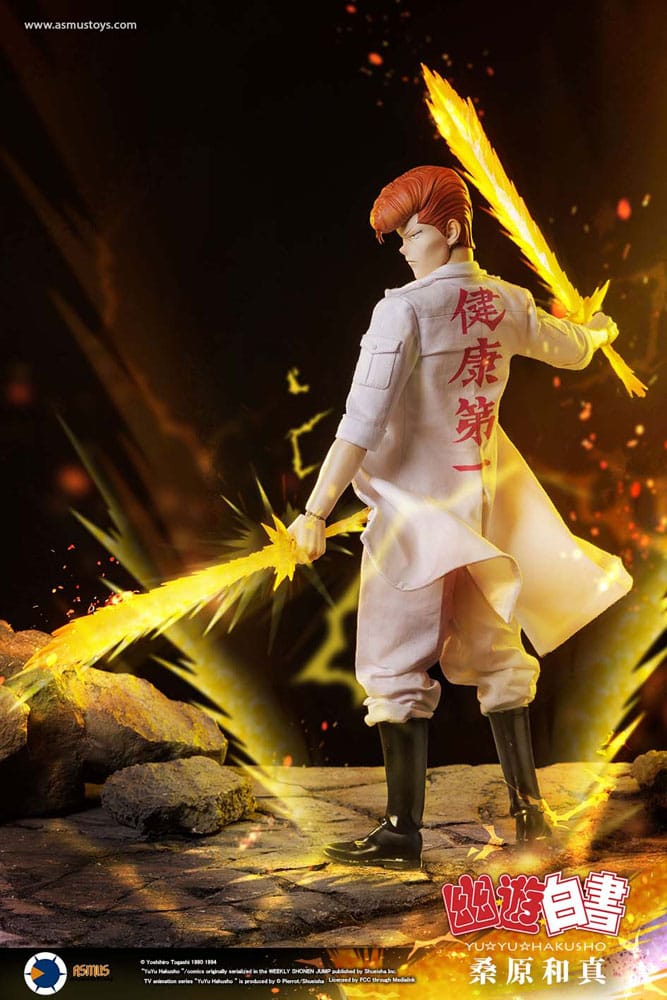 Yu Yu Hakusho Action Figure 1/6 Kazuma Kuwabara (Luxury Version) 30 cm - MangaShop.ro