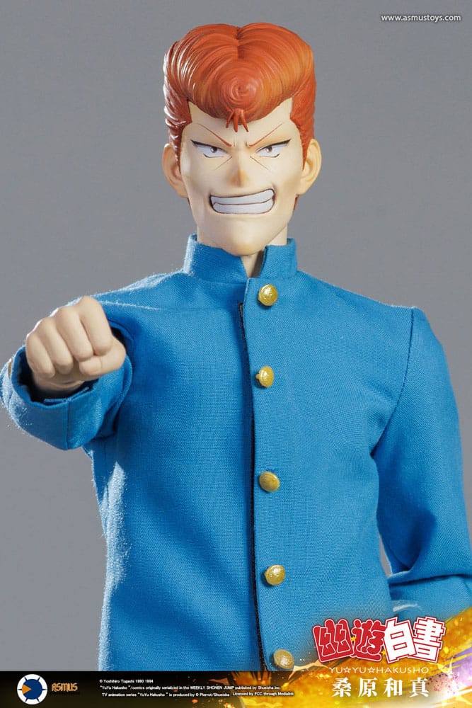 Yu Yu Hakusho Action Figure 1/6 Kazuma Kuwabara (Luxury Version) 30 cm - MangaShop.ro