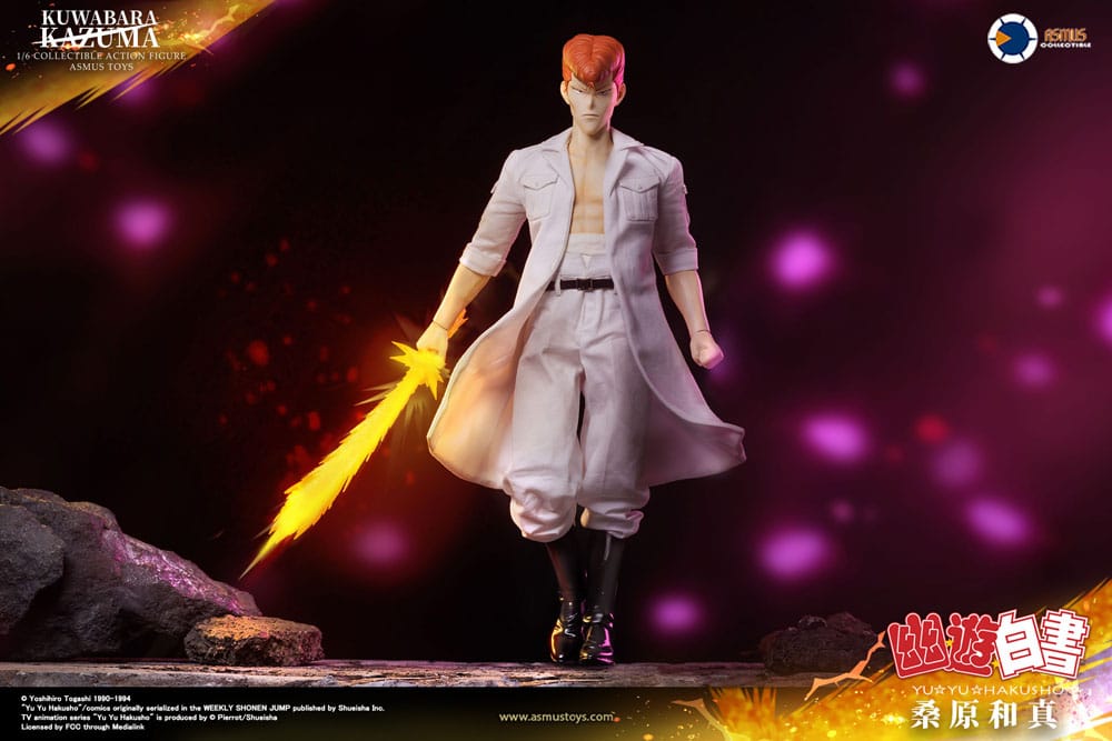 Yu Yu Hakusho Action Figure 1/6 Kazuma Kuwabara 30 cm - MangaShop.ro