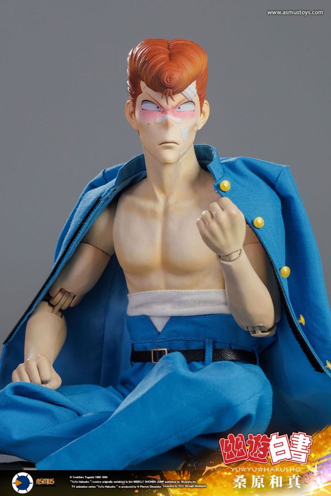 Yu Yu Hakusho Action Figure 1/6 Kazuma Kuwabara 30 cm - MangaShop.ro