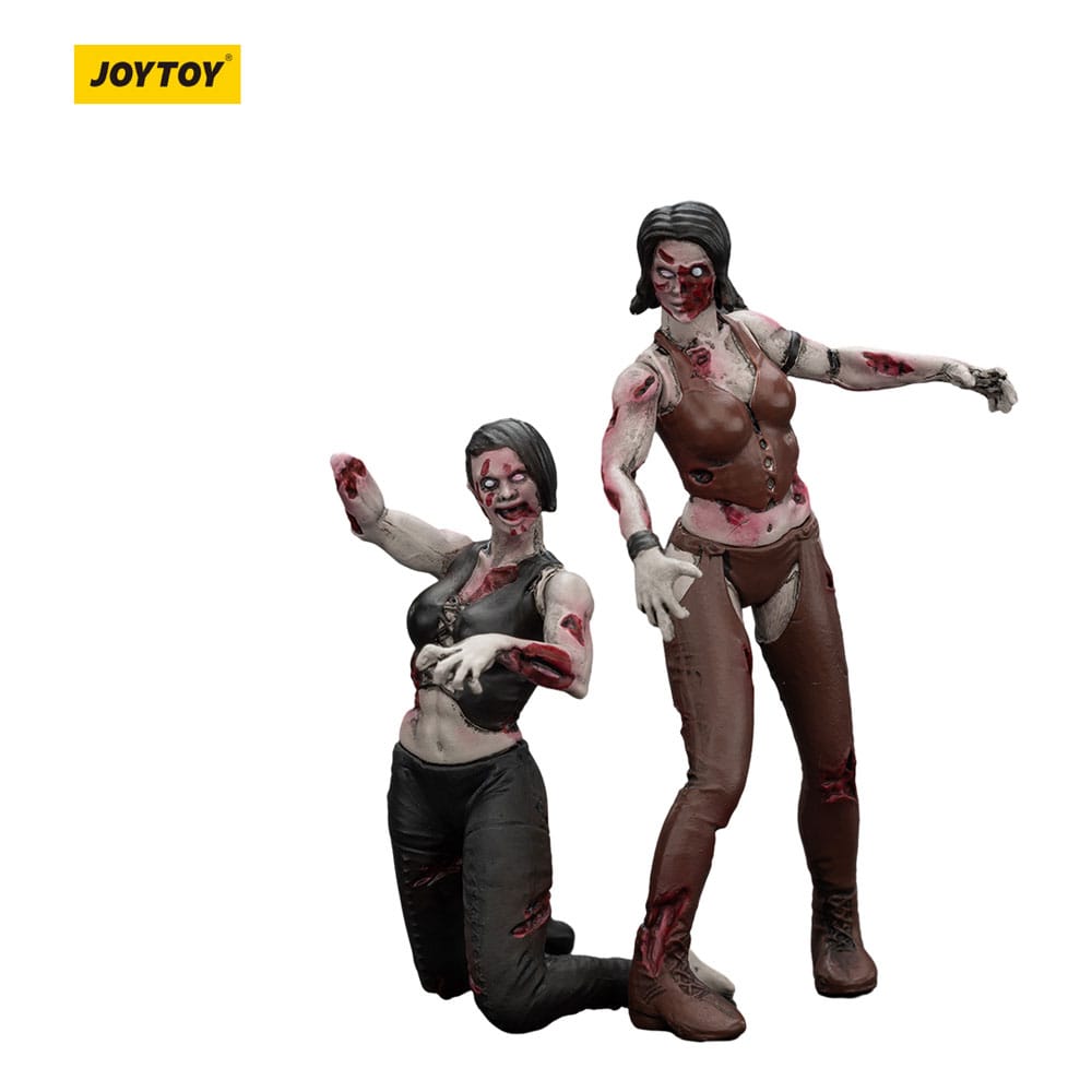 Zombie Dark Source Action Figures 2-Pack Female wrestlers 8 cm - MangaShop.ro