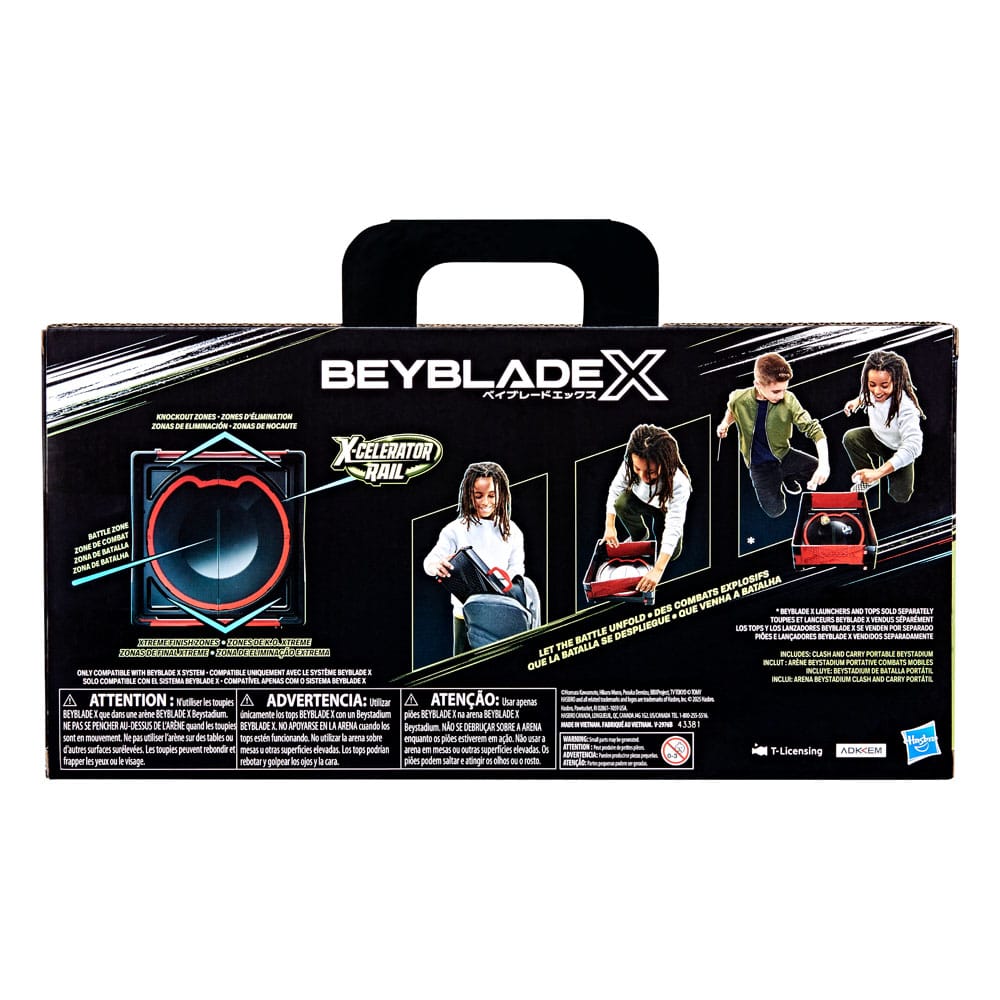 Beyblade X Beystadium Clash and Carry Beystadium - MangaShop.ro
