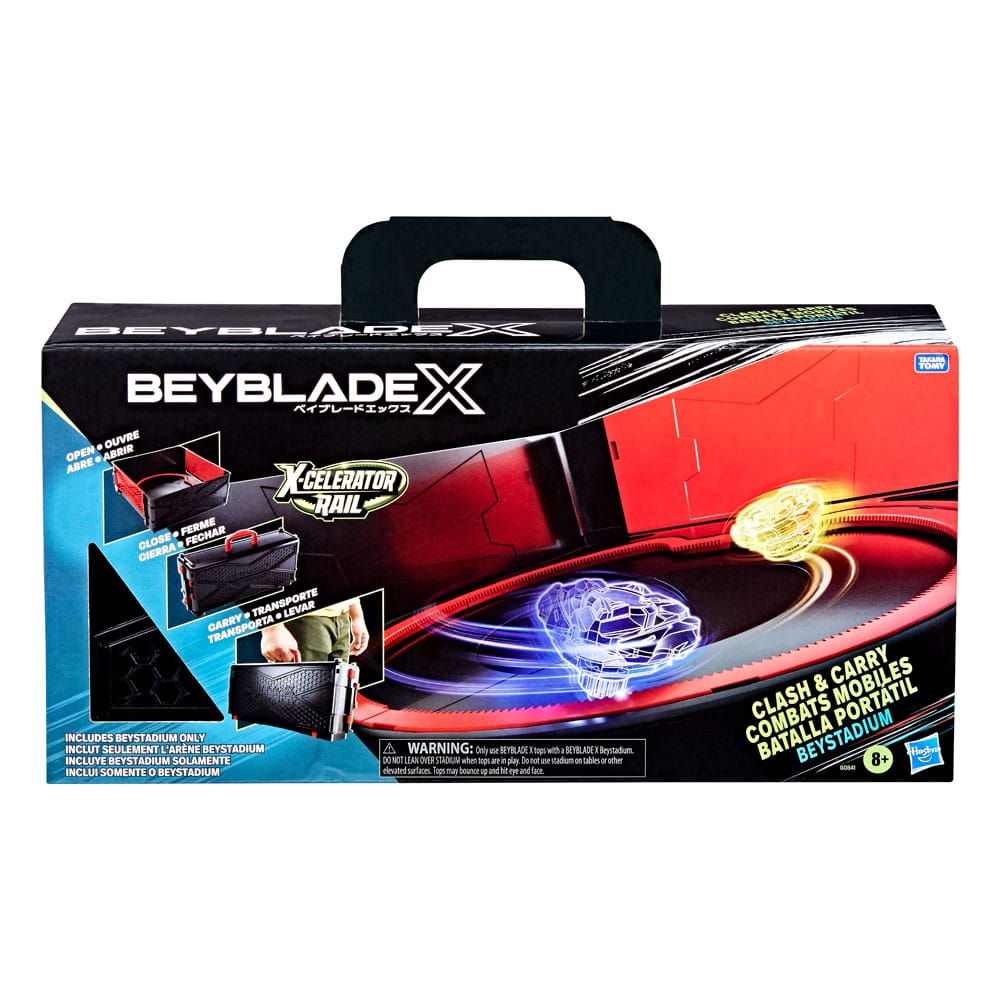 Beyblade X Beystadium Clash and Carry Beystadium - MangaShop.ro