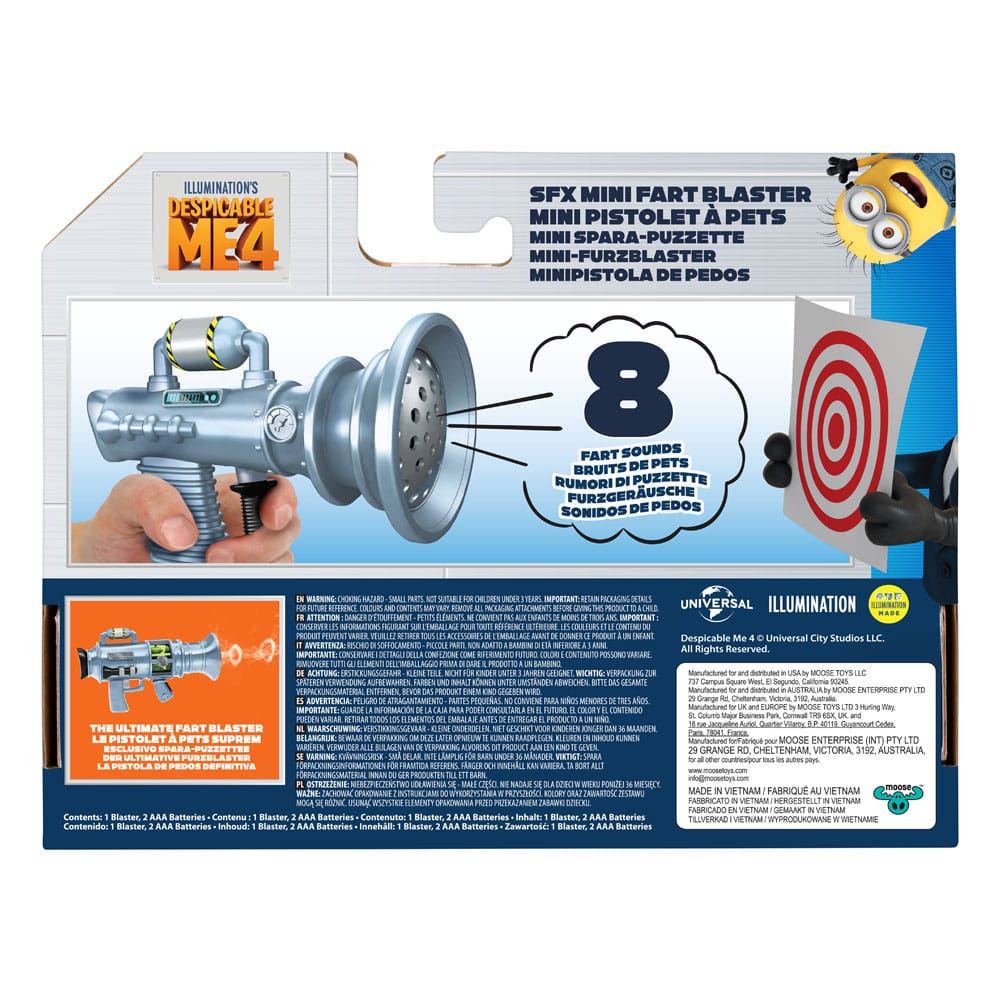 Despicable Me 4 Roleplay Replica Fartblaster Mini - MangaShop.ro