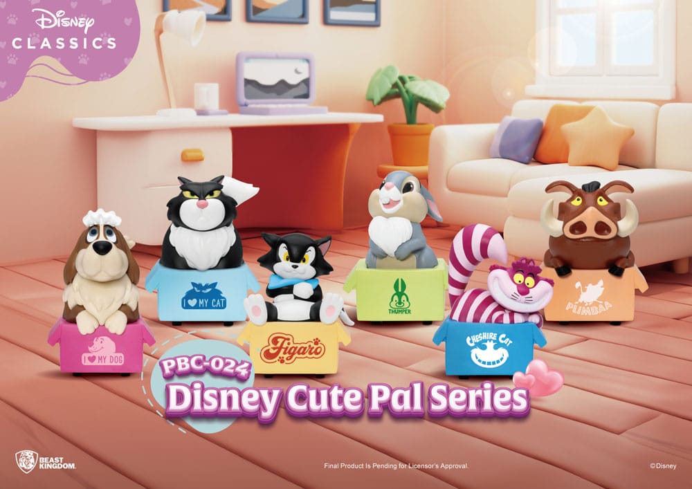 Disney Pull Back Cars Blind Box Cute Pal (6) 5 cm - MangaShop.ro