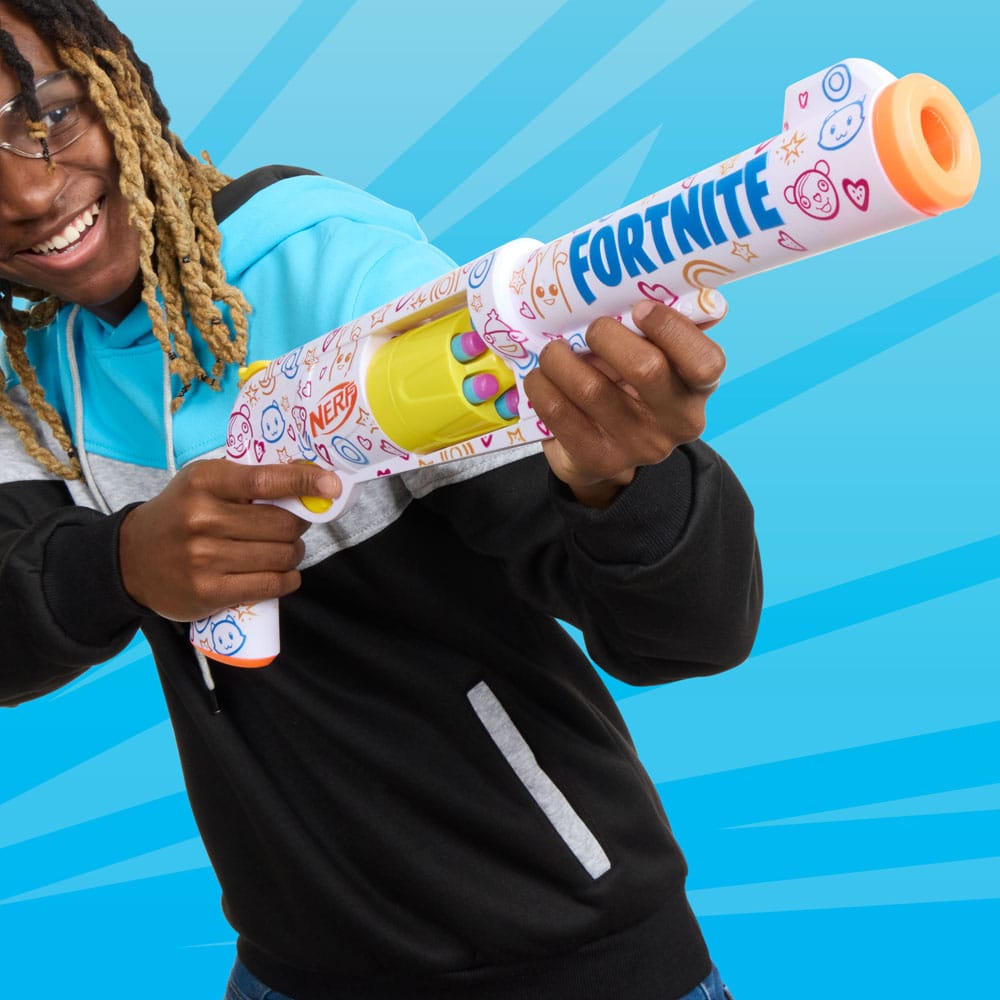 Fortnite NERF Frenz 4 Ever Blaster - MangaShop.ro