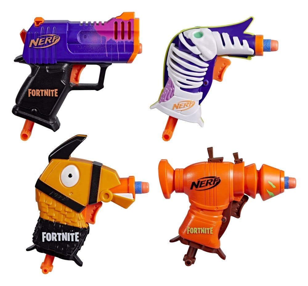 Fortnite NERF Dart Blaster 4-Pack Fortnitemares - MangaShop.ro