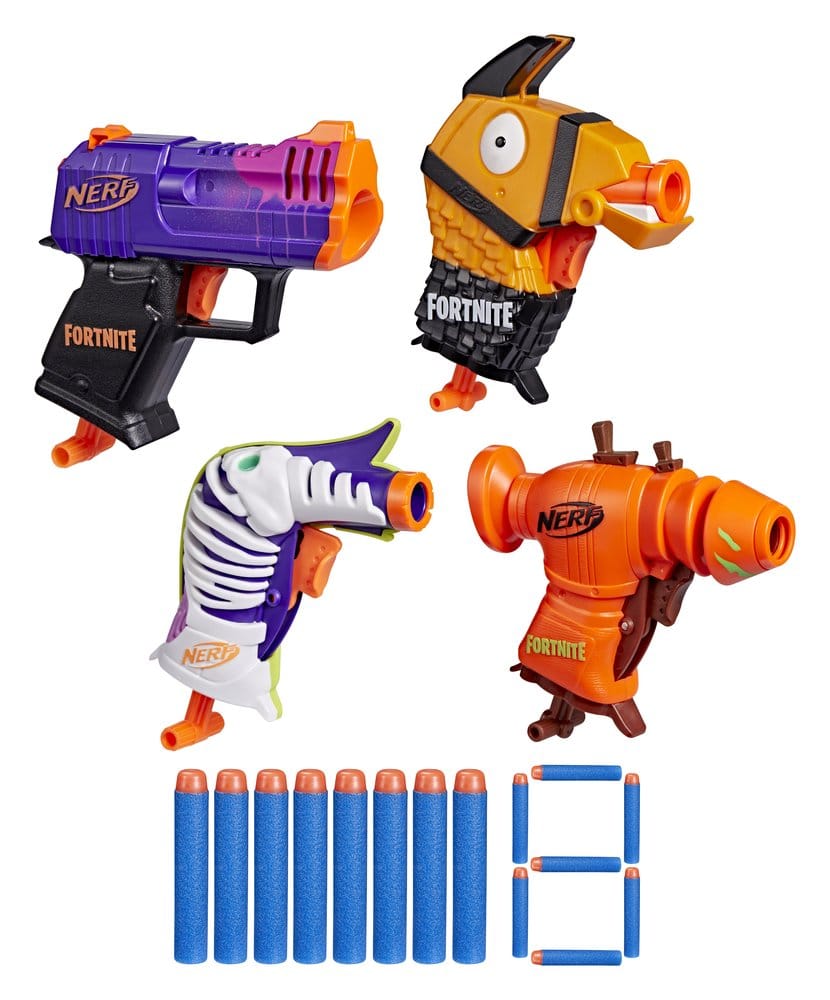 Fortnite NERF Dart Blaster 4-Pack Fortnitemares - MangaShop.ro