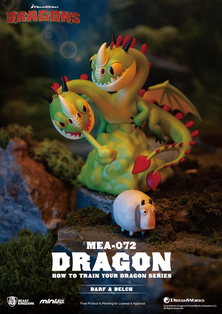 How to train your Dragon Mini Egg Attack Blind Box Figures Series 10 cm Assortment (6) - MangaShop.ro