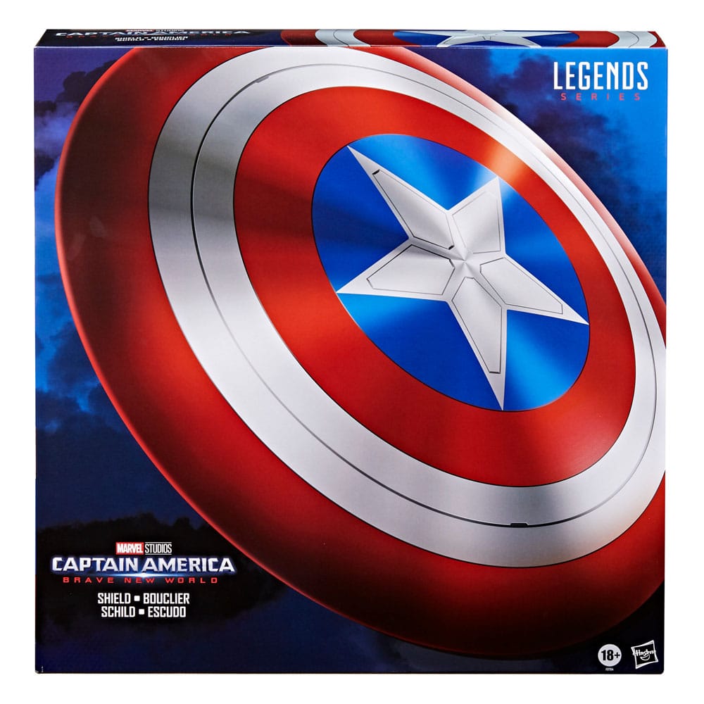 Captain America: Brave New World Marvel Legends Premium Role-Play Shield 60 cm - MangaShop.ro