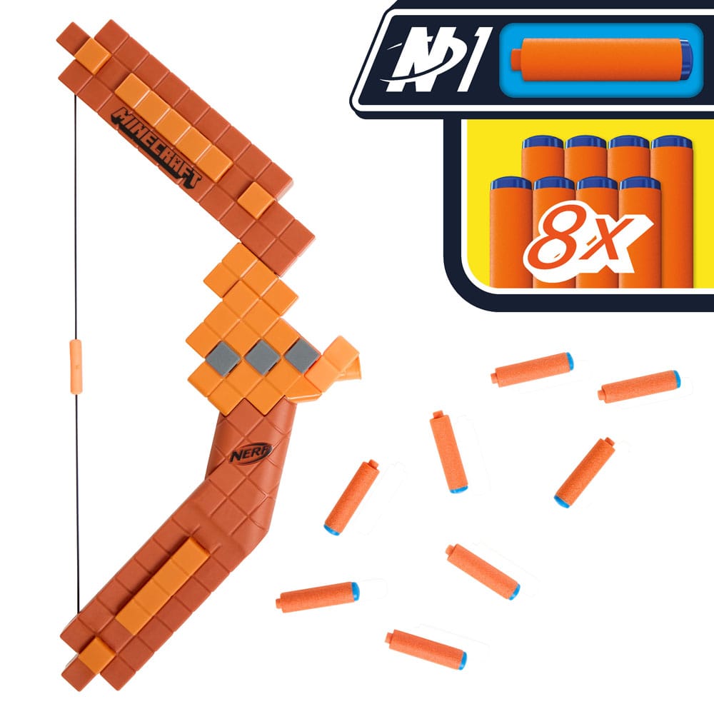 Minecraft NERF Dart-Firing Bow - MangaShop.ro