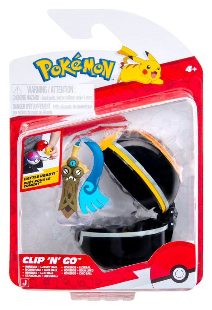 Pokemon Clip 'n' Go Action Figure Wave 22 Honedge & Luxury Ball - MangaShop.ro
