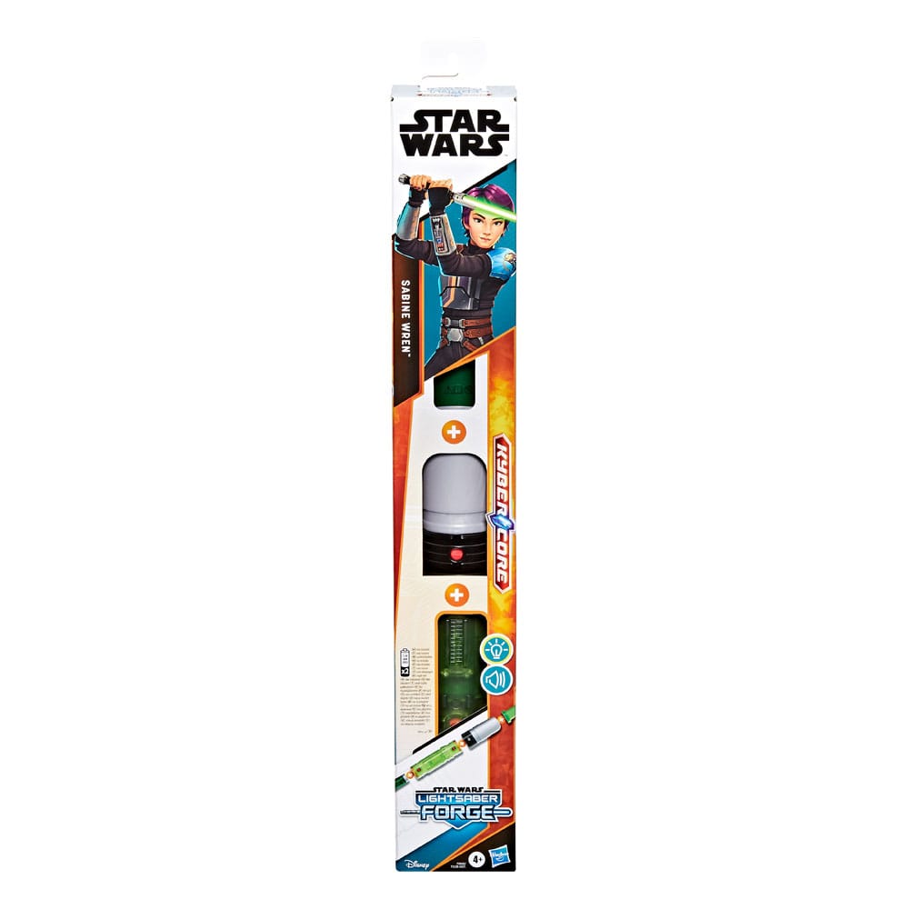 Star Wars Lightsaber Forge Kyber Core Roleplay Replica Electronic Lightsaber Sabine Wren - MangaShop.ro