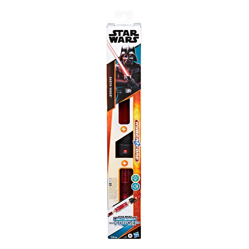 Star Wars Lightsaber Forge Kyber Core Roleplay Replica Electronic Lightsaber Darth Vader - MangaShop.ro