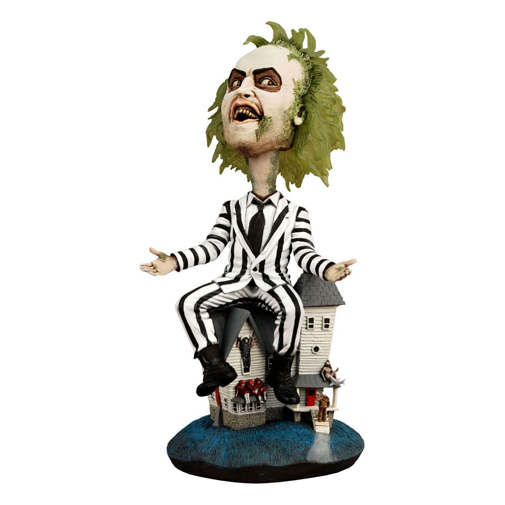 Beetlejuice Head Knocker Bobble-Head 20 cm - MangaShop.ro