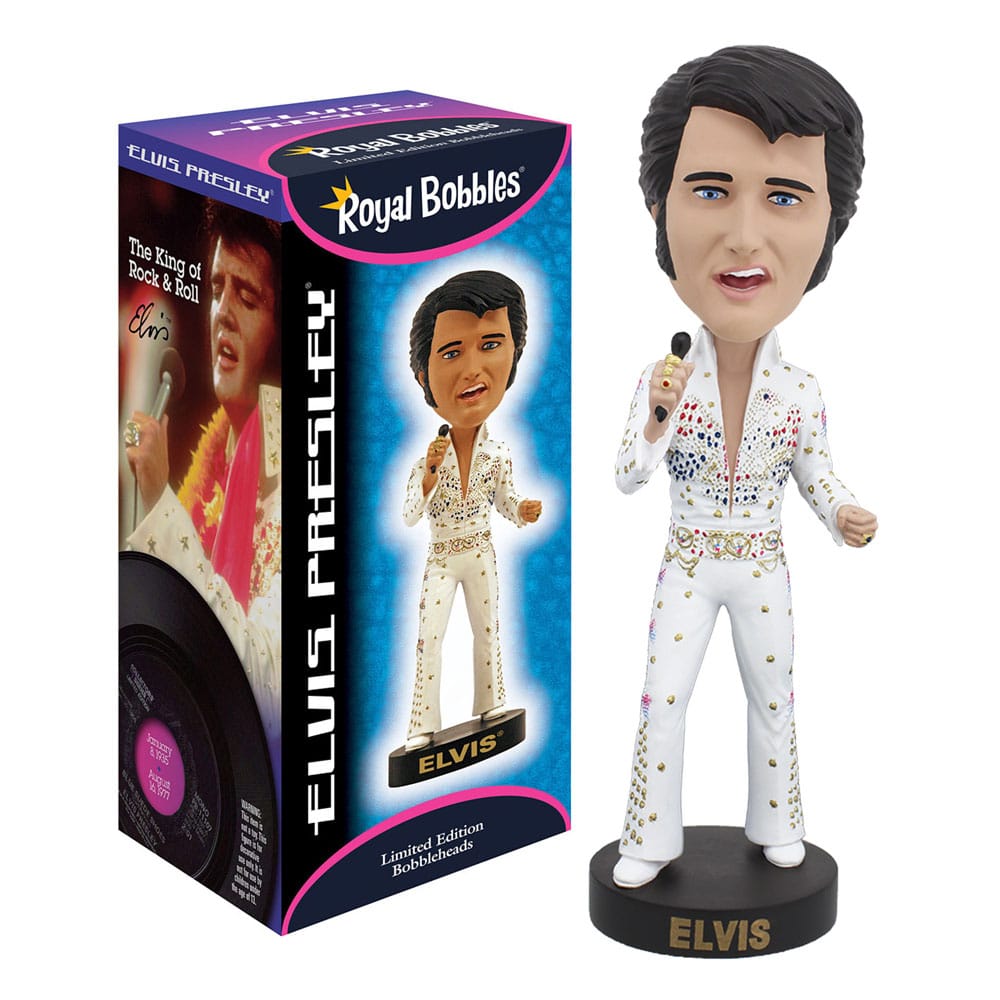 Elvis Presley Bobble-Head Eagle Suit Aloha from Hawaii 20 cm - MangaShop.ro