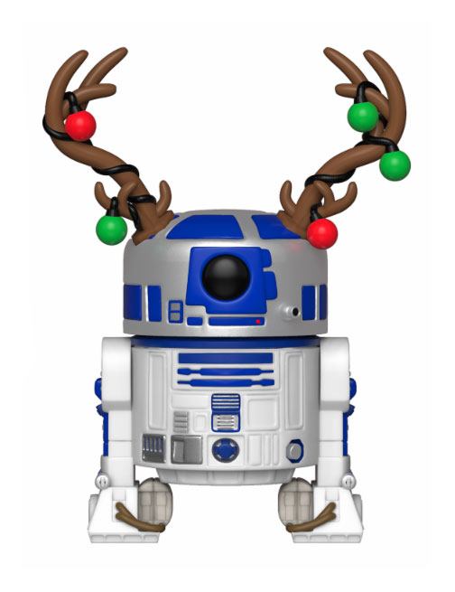 Star Wars POP! Vinyl Bobble-Head Holiday R2-D2 9 cm - MangaShop.ro