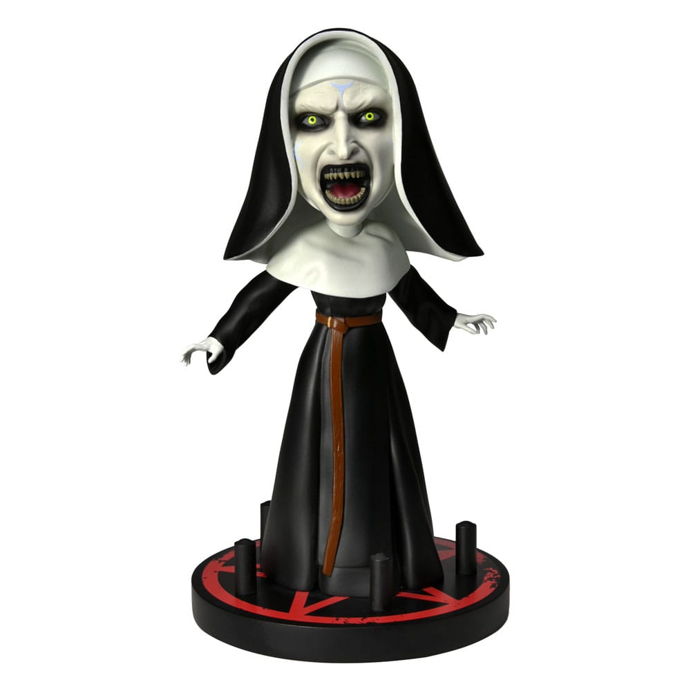 The Conjuring Head Knocker Bobble-Head The Nun 21 cm - MangaShop.ro