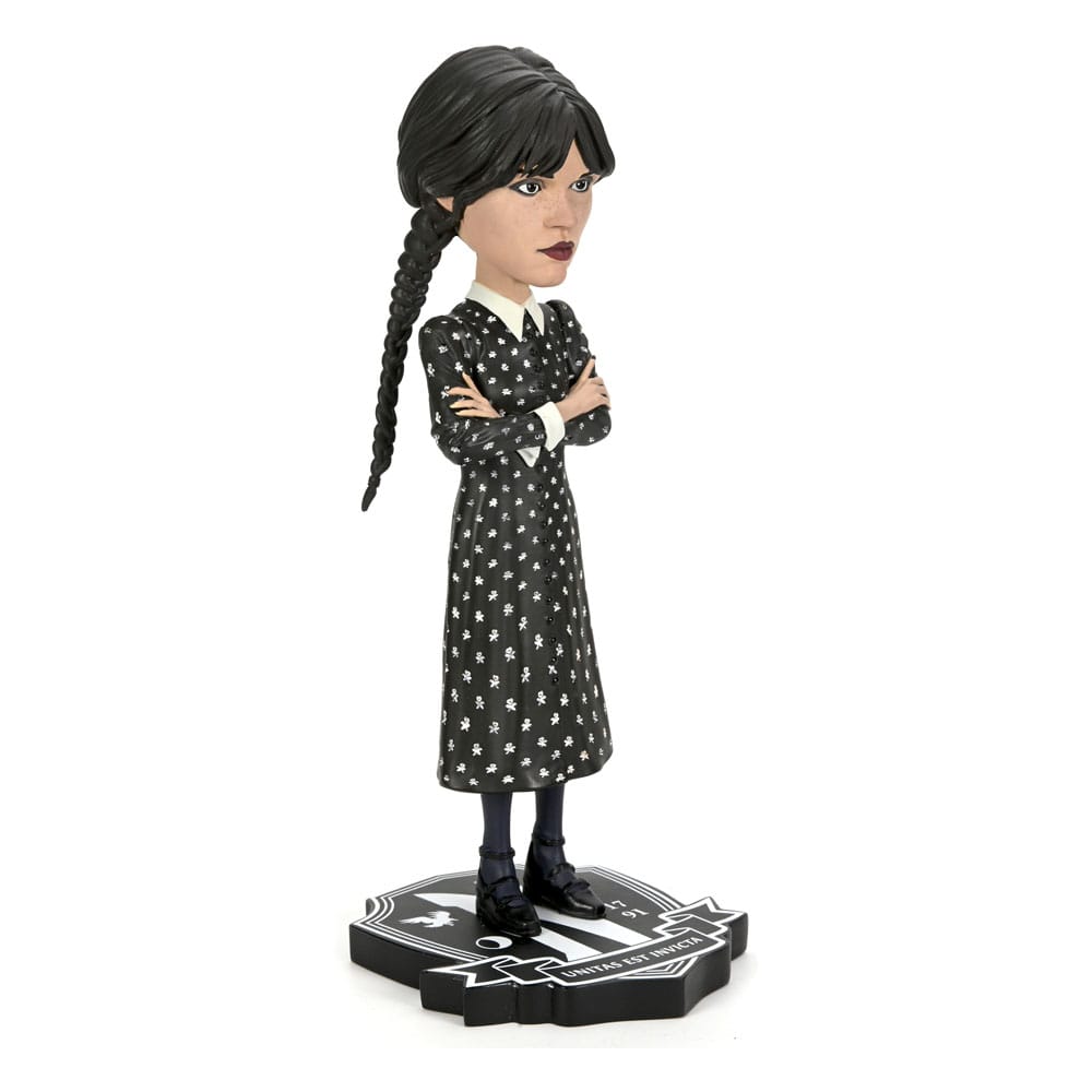 Wednesday Head Knocker Bobble-Head Wednesday Addams 21 cm - MangaShop.ro