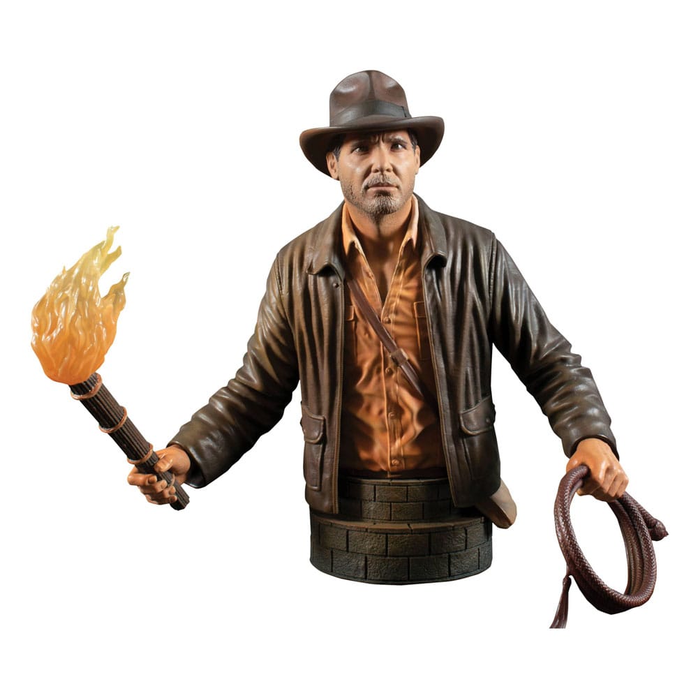 Indiana Jones: Raiders of the Lost Ark Bust 1/6 Indiana Jones Variant SDCC 2023 Exclusive 15 cm - MangaShop.ro