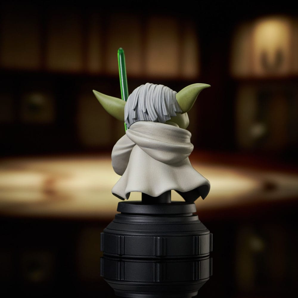 Star Wars The Clone Wars Bust 1/7 Yoda 13 cm - MangaShop.ro