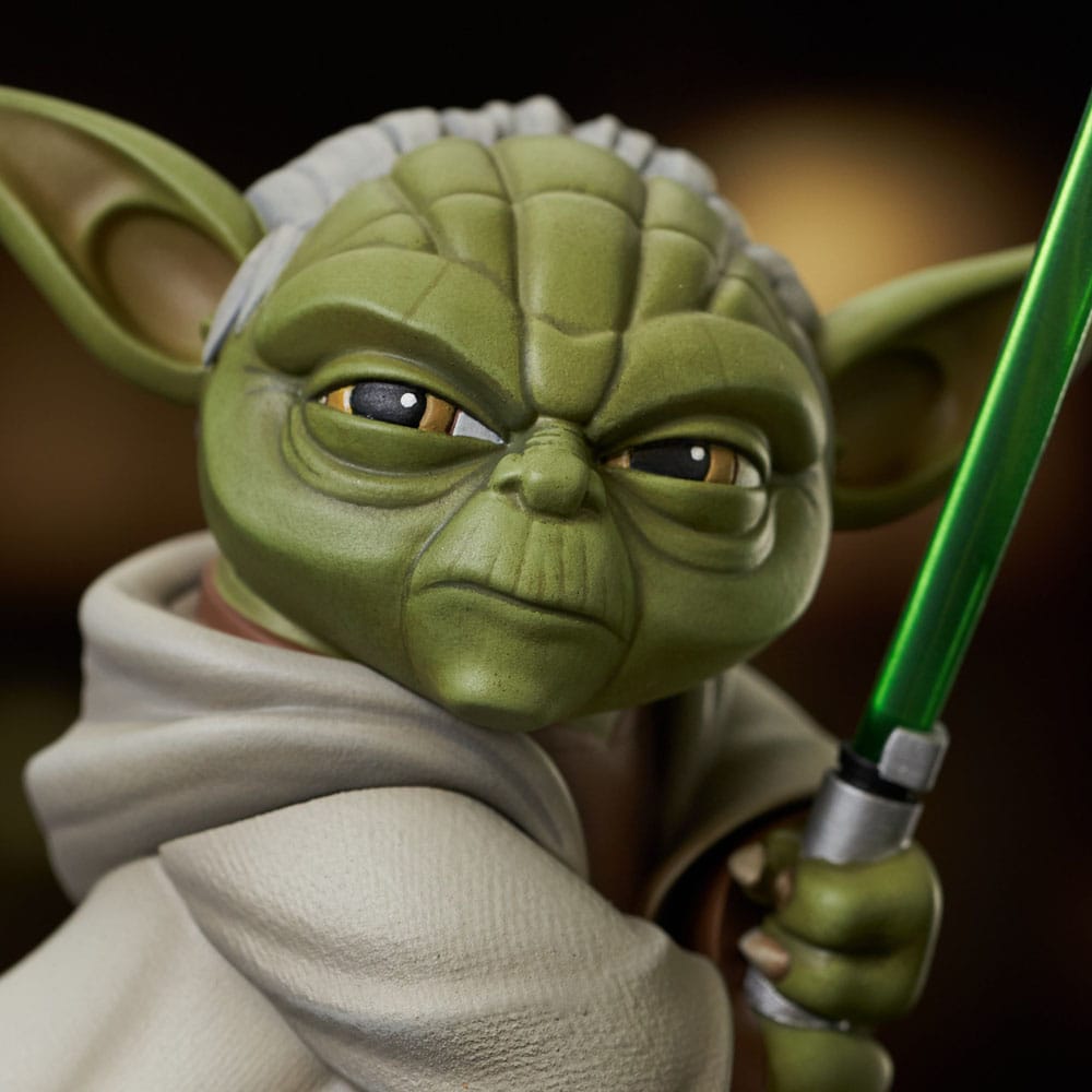 Star Wars The Clone Wars Bust 1/7 Yoda 13 cm - MangaShop.ro