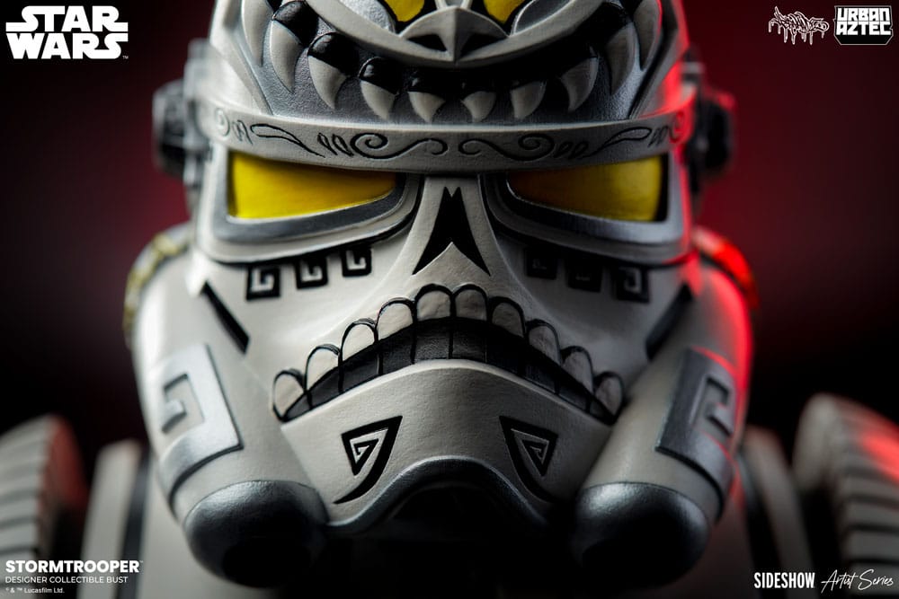 Star Wars Sideshow Artist Series Designer Bust Stormtrooper by Jesse Hernandez 18 cm - MangaShop.ro