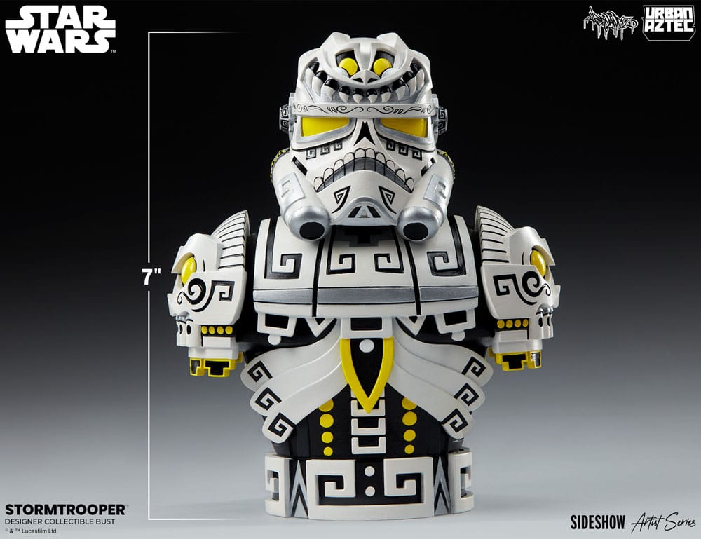 Star Wars Sideshow Artist Series Designer Bust Stormtrooper by Jesse Hernandez 18 cm - MangaShop.ro