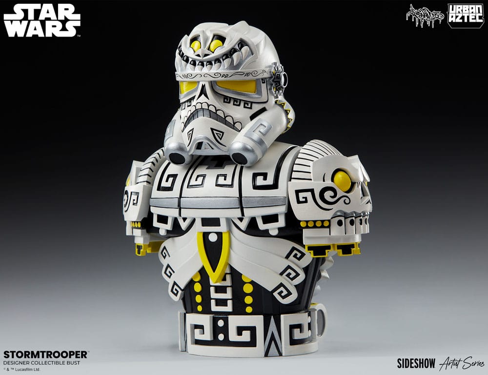 Star Wars Sideshow Artist Series Designer Bust Stormtrooper by Jesse Hernandez 18 cm - MangaShop.ro