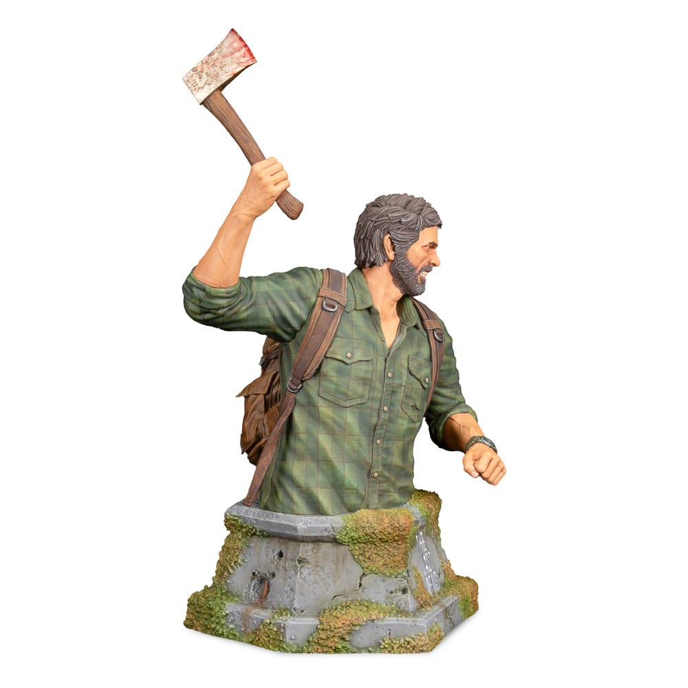The Last of Us Bust Joel with Hatchet 22 cm - MangaShop.ro
