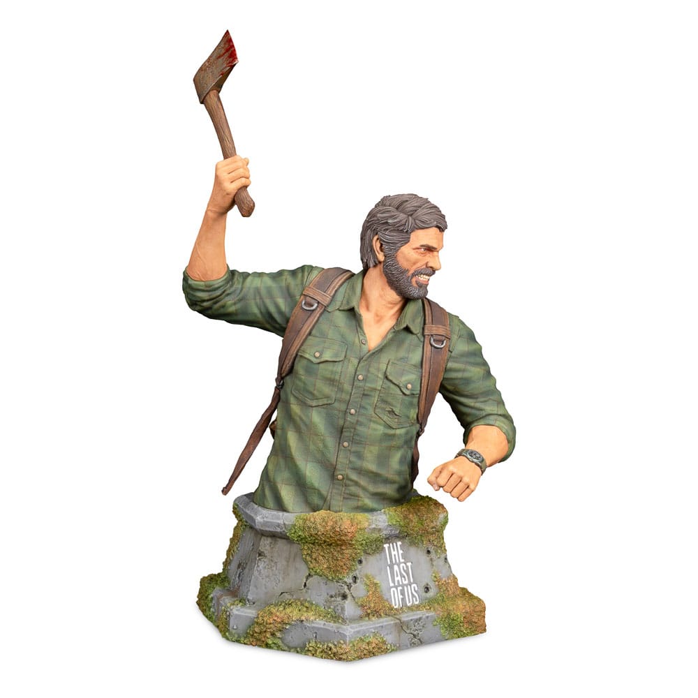 The Last of Us Bust Joel with Hatchet 22 cm - MangaShop.ro