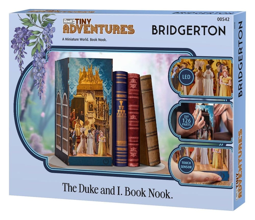 Bridgerton Tiny Adventures Book Nook Mini Diorama The Duke and I 18 cm - MangaShop.ro