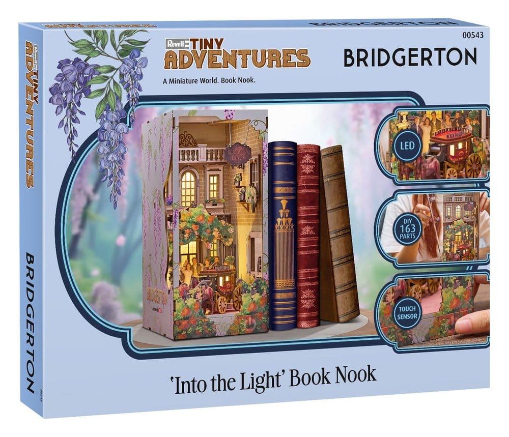Bridgerton Tiny Adventures Book Nook Mini Diorama Into the Light 18 cm - MangaShop.ro