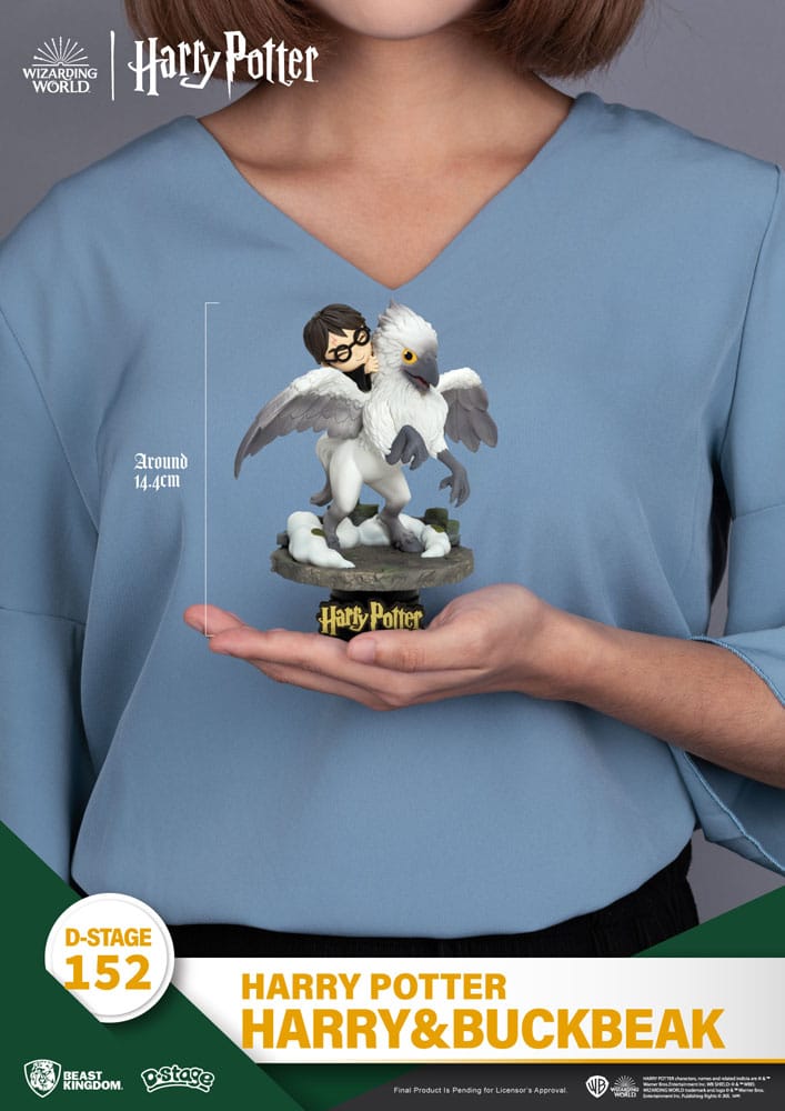 Harry Potter D-Stage PVC Diorama Harry & Buckbeak 16 cm - MangaShop.ro