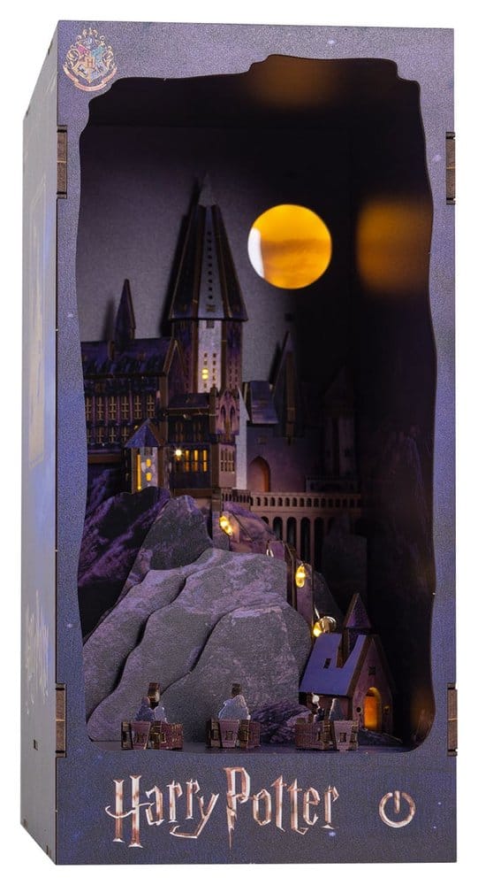 Harry Potter Tiny Adventures Book Nook Mini Diorama Hogwarts Castle 18 cm - MangaShop.ro