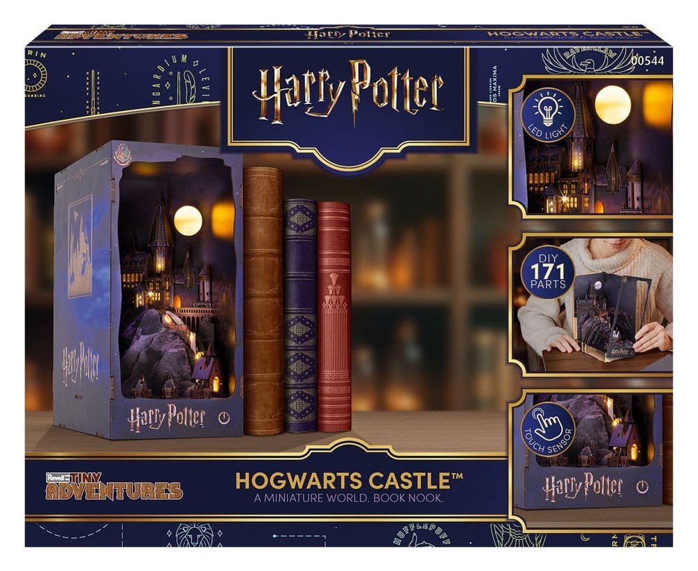 Harry Potter Tiny Adventures Book Nook Mini Diorama Hogwarts Castle 18 cm - MangaShop.ro
