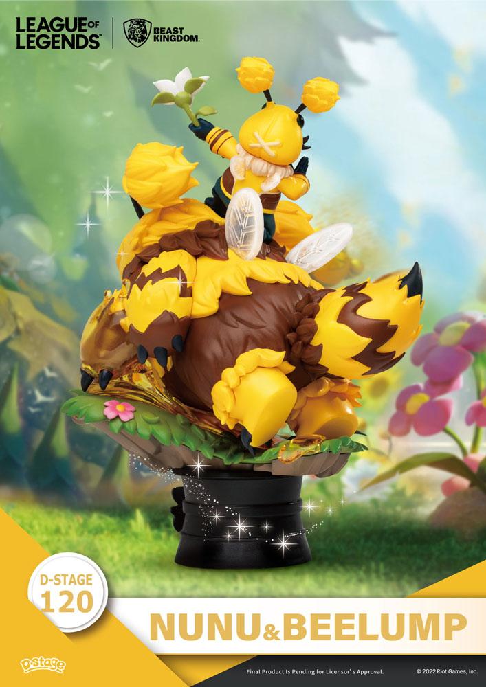 League of Legends D-Stage PVC Diorama Set Nunu & Beelump & Heimerstinger 16 cm - MangaShop.ro