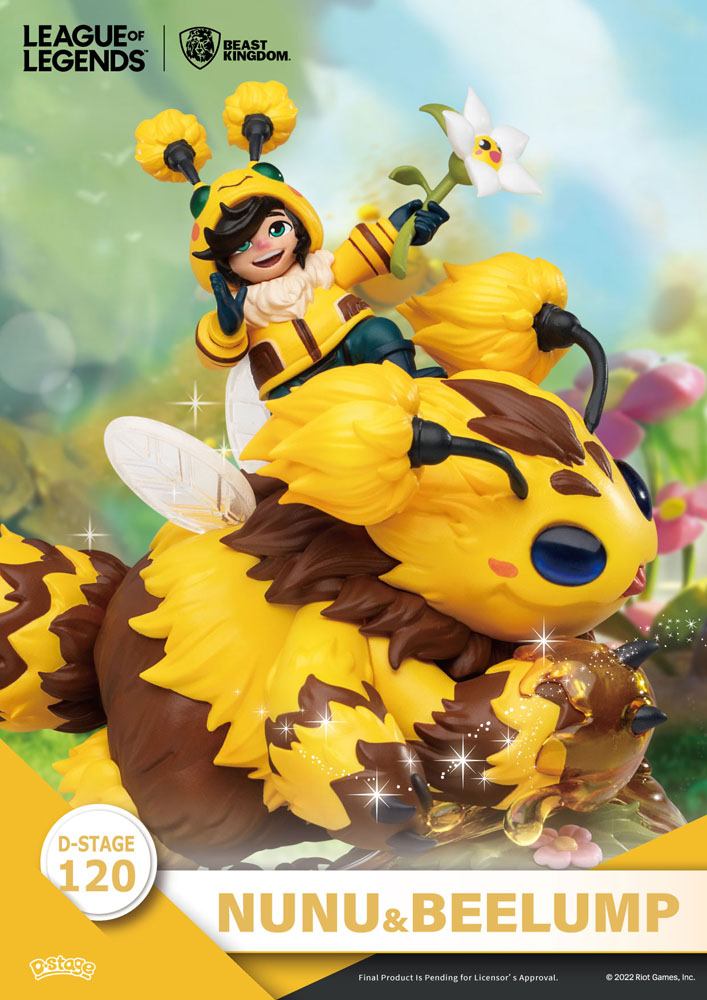 League of Legends D-Stage PVC Diorama Set Nunu & Beelump & Heimerstinger 16 cm - MangaShop.ro