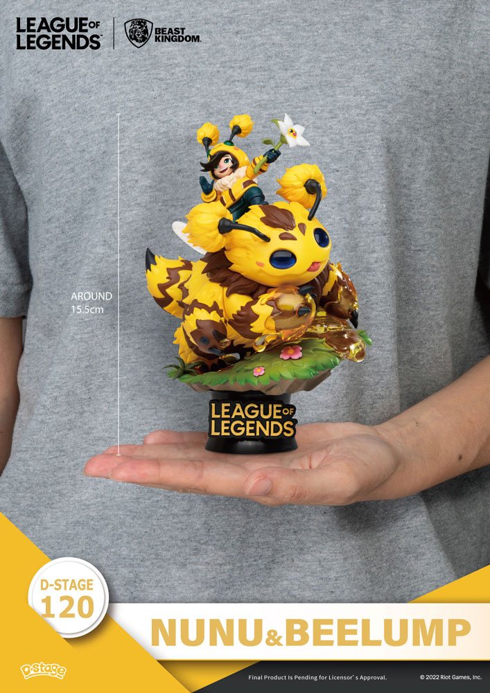 League of Legends D-Stage PVC Diorama Set Nunu & Beelump & Heimerstinger 16 cm - MangaShop.ro