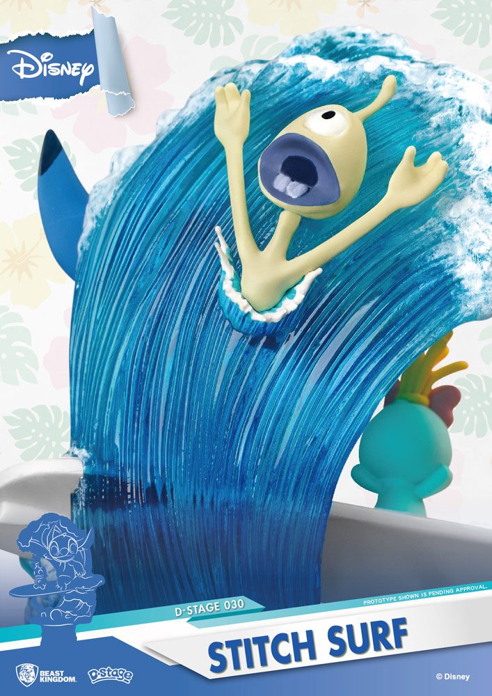 Disney Summer Series D-Stage PVC Diorama Stitch Surf 15 cm - MangaShop.ro