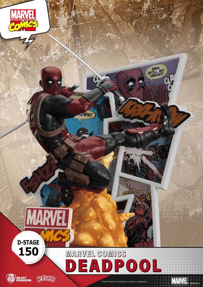 Marvel D-Stage PVC Diorama Deadpool 16 cm - MangaShop.ro