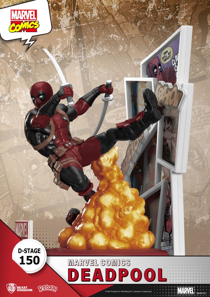 Marvel D-Stage PVC Diorama Deadpool 16 cm - MangaShop.ro
