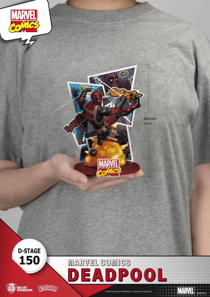 Marvel D-Stage PVC Diorama Deadpool 16 cm - MangaShop.ro