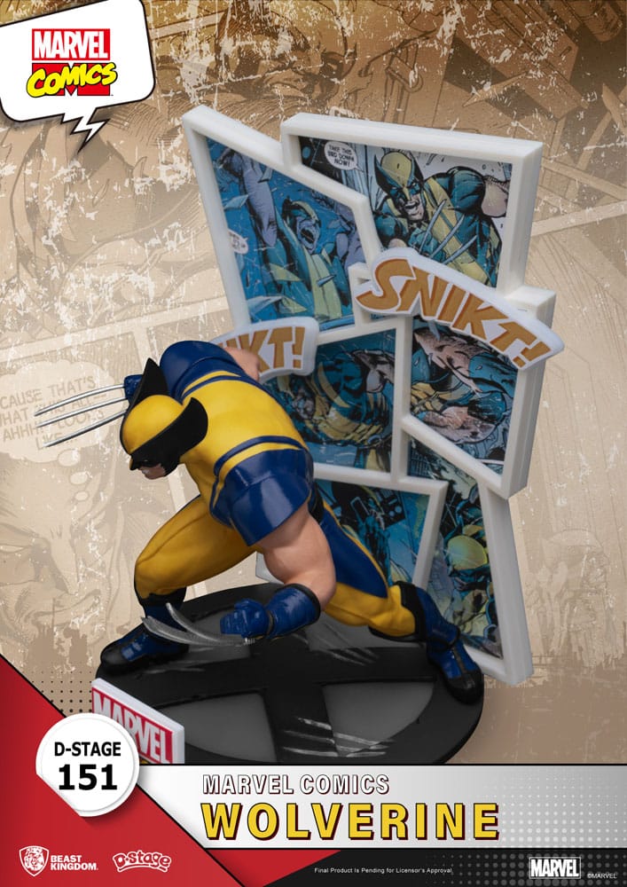Marvel D-Stage PVC Diorama Wolverine 16 cm - MangaShop.ro