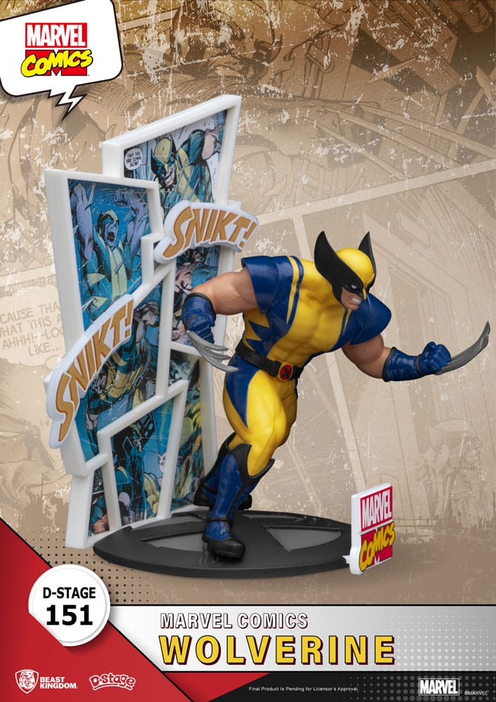 Marvel D-Stage PVC Diorama Wolverine 16 cm - MangaShop.ro