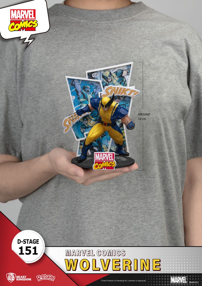 Marvel D-Stage PVC Diorama Wolverine 16 cm - MangaShop.ro