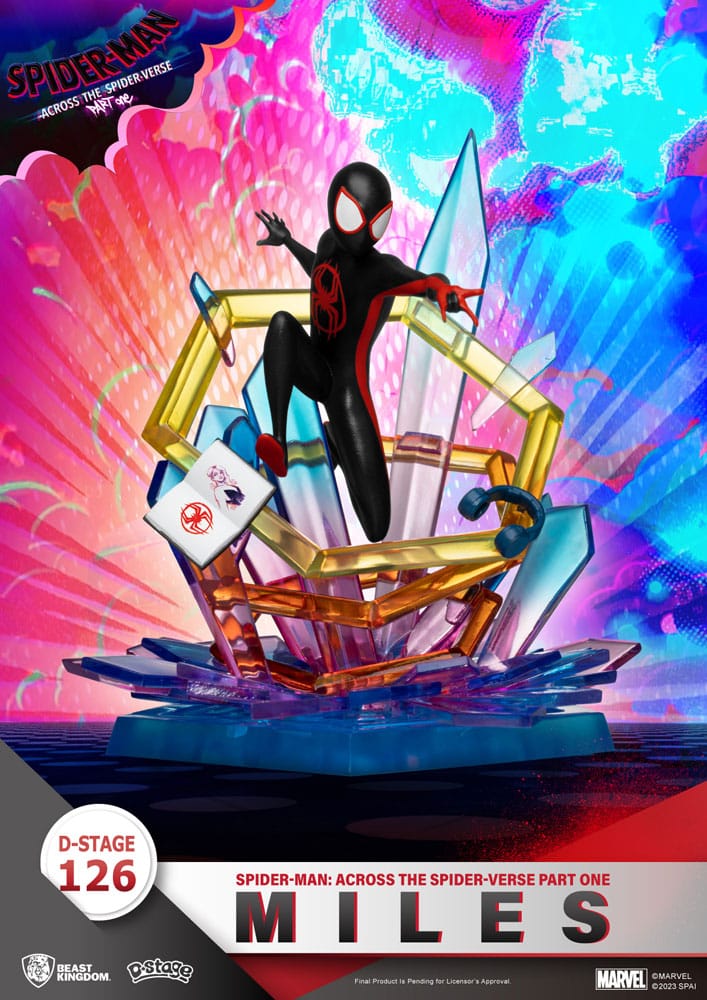 Marvel D-Stage PVC Diorama Spider-Man: Across the Spider-Verse Part One-Miles 15 cm - MangaShop.ro