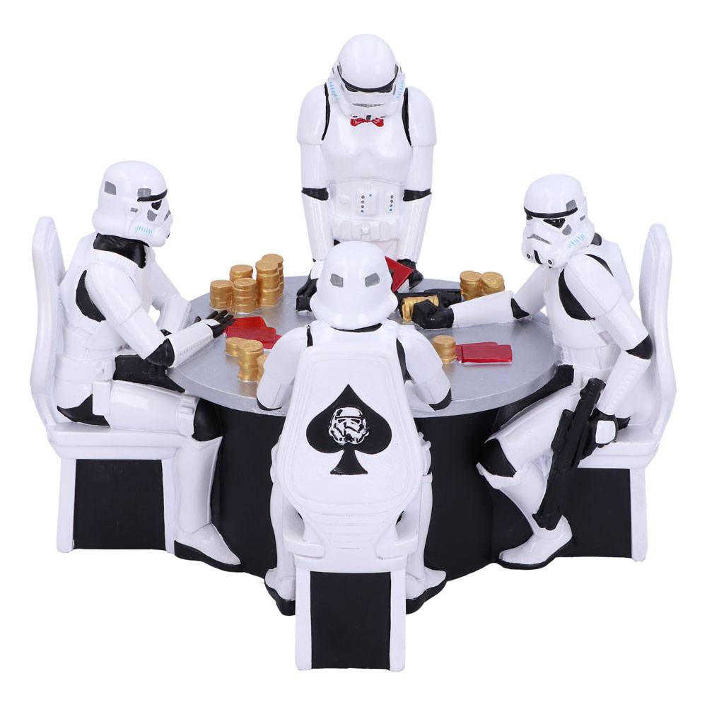 Star Wars Diorama Stormtrooper Poker Face 18 cm - MangaShop.ro